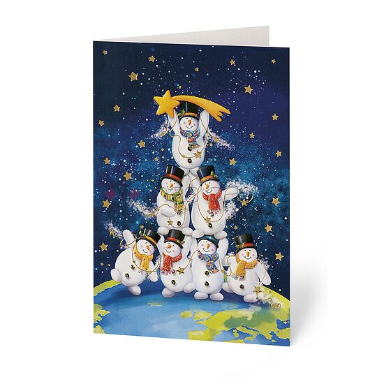 Bild 1 - KinderKrebshilfe - Schneemannzauber