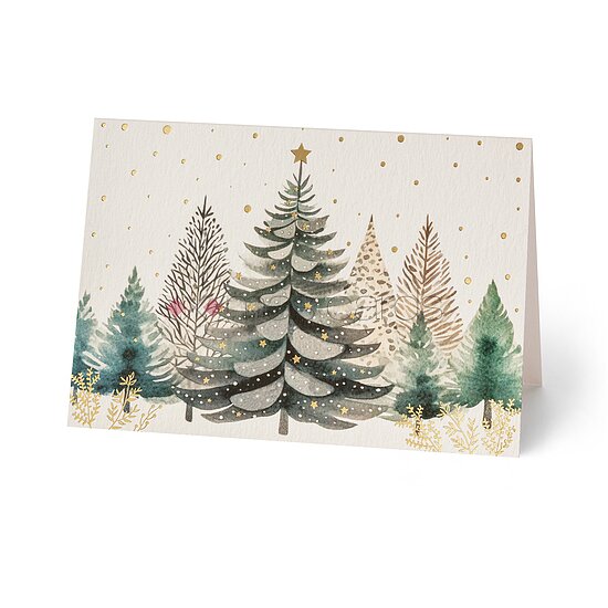 Bild 1 - Krebshilfe - Weihnachtswald