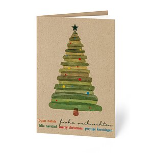Bunter Tannenbaum