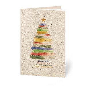 Bunter Weihnachtsbaum