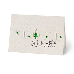 Typografische Weihnacht