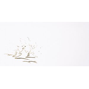 Kuvert ohne Fenster - wei
