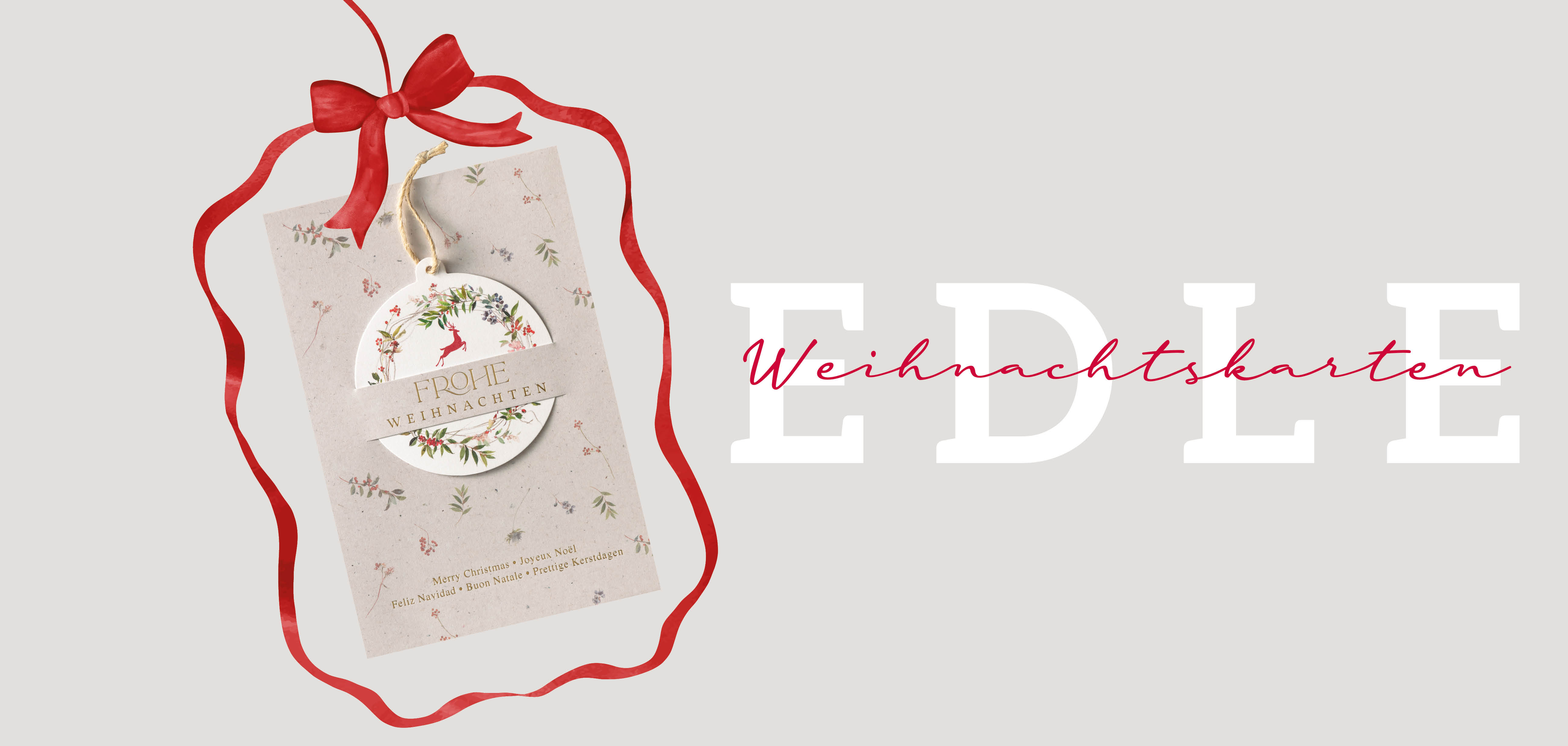 Neue Weihnachtskarten-Kollektion 2024
